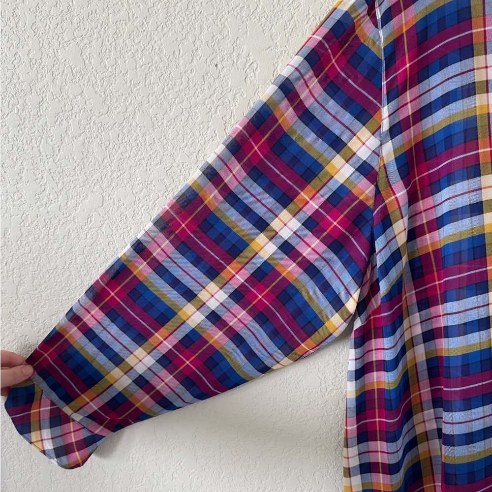 Catherine’s Plaid Colored Blouse - Size 3XL - Perfect Condition - Picture 3 of 10